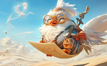 Third happy chicken in the game
